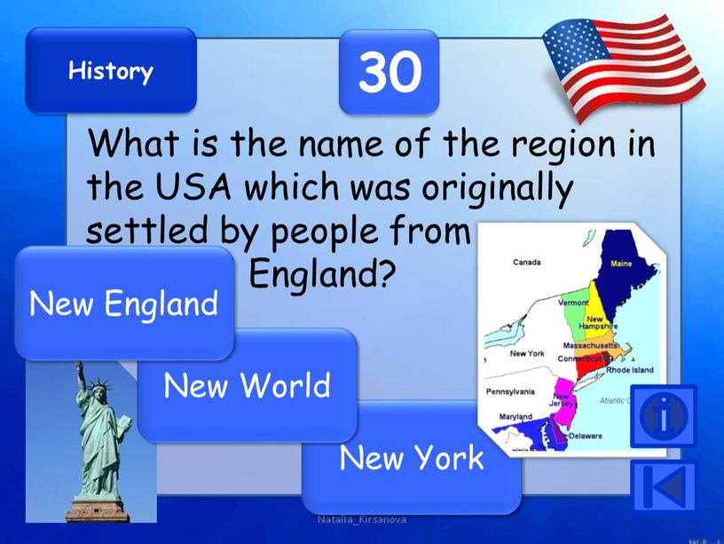 History 30 What is the name of the region in the