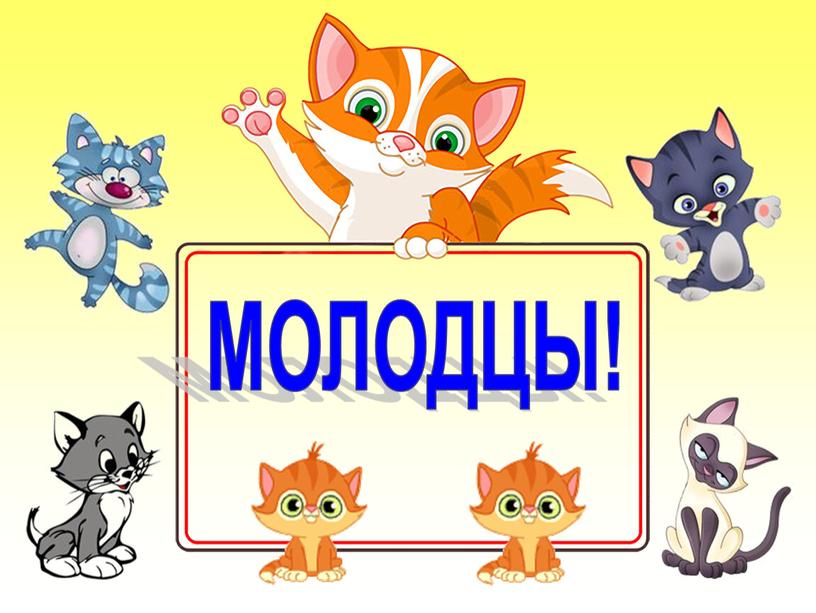 МОЛОДЦЫ!