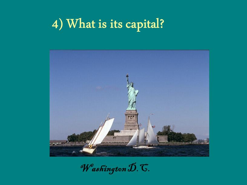 What is its capital? Washington