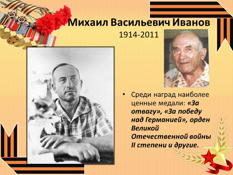 Михаил Васильевич Иванов 1914-2011