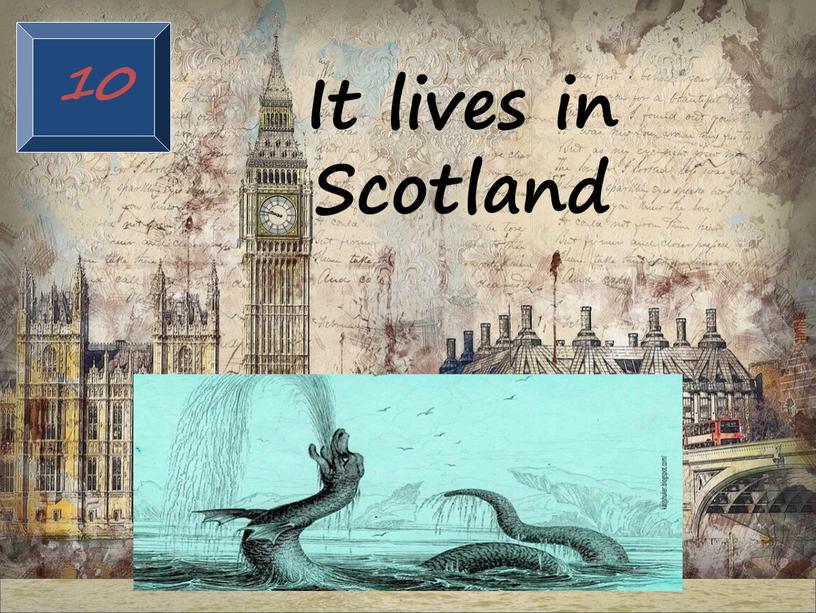 10 It lives in Scotland