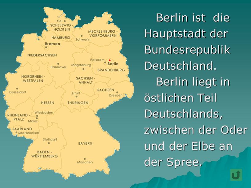 Berlin ist die Hauptstadt der