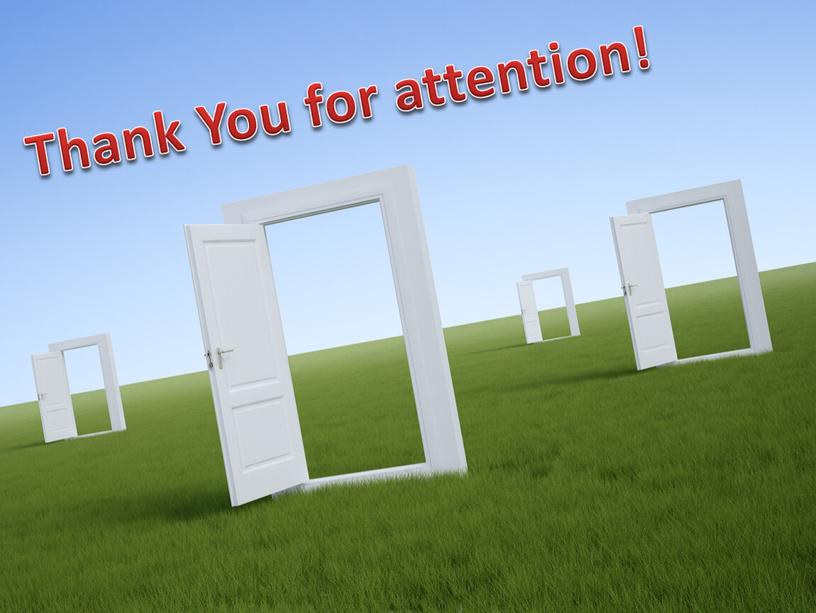 Thank You for attention!