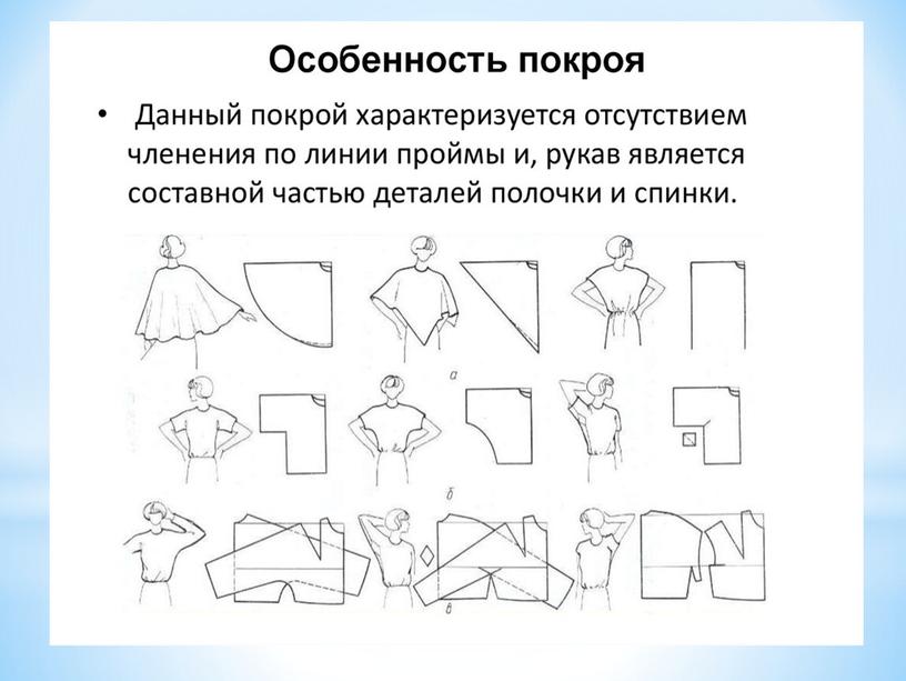 "Особенности обработки изделий с цельнокроеными рукавами"