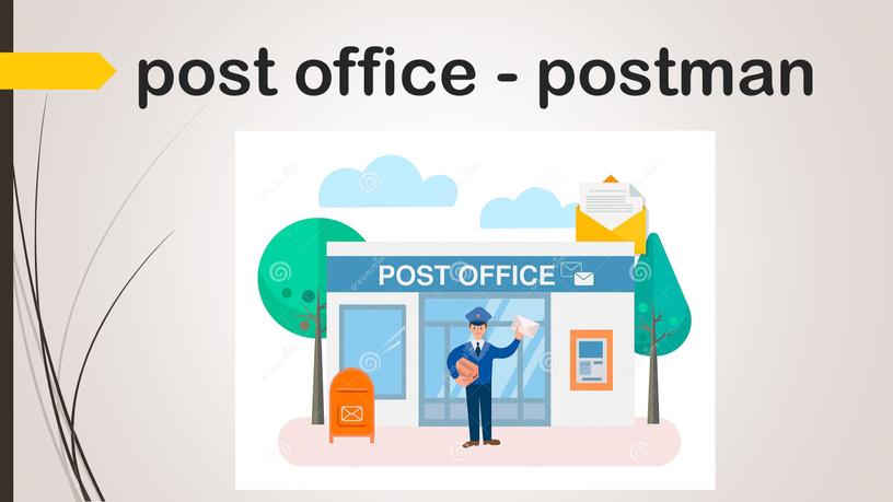 post office - postman