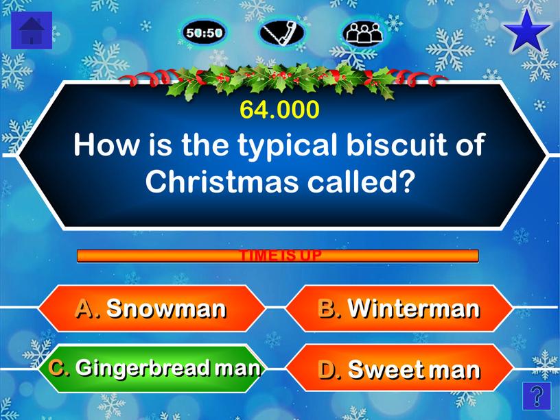 How is the typical biscuit of Christmas called?