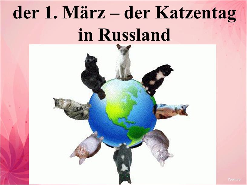 März – der Katzentag in Russland