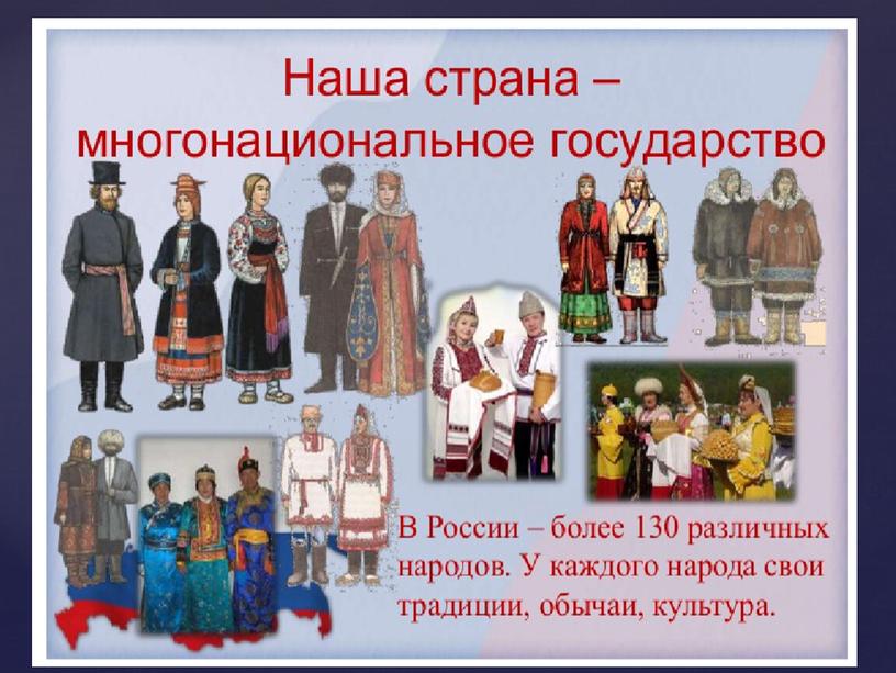 Презентация для урока по курсу ОДНКНР "Народы России"