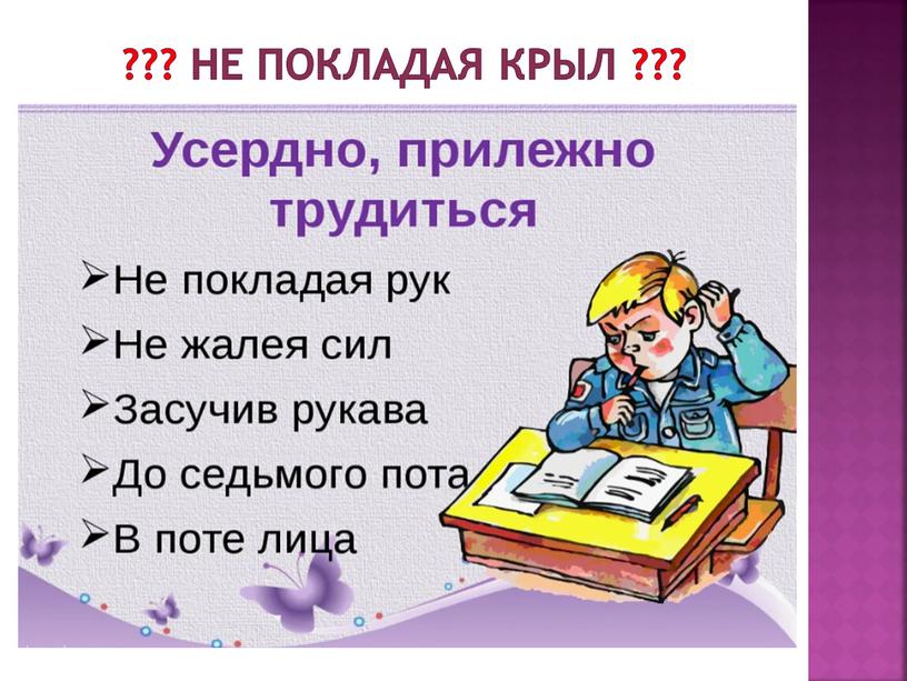 ??? не покладая крыл ???