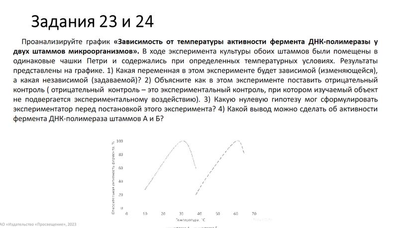 Задания 23 и 24