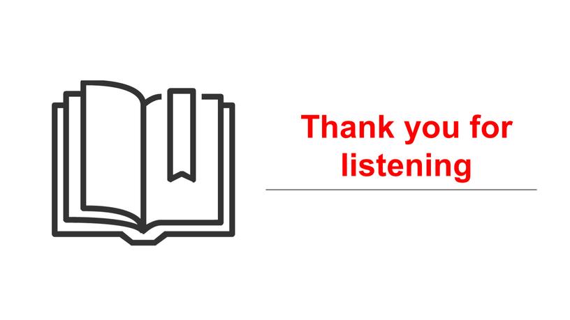 Thank you for listening