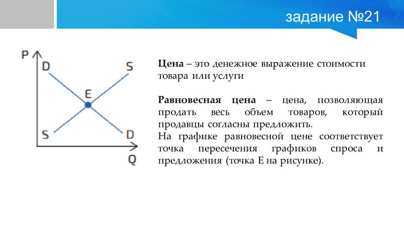 Цена – это денежное выражение стоимости товара или услуги