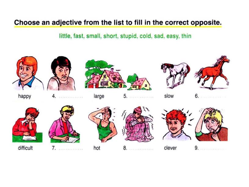 47 Adjectives. Adverbs. 7 class