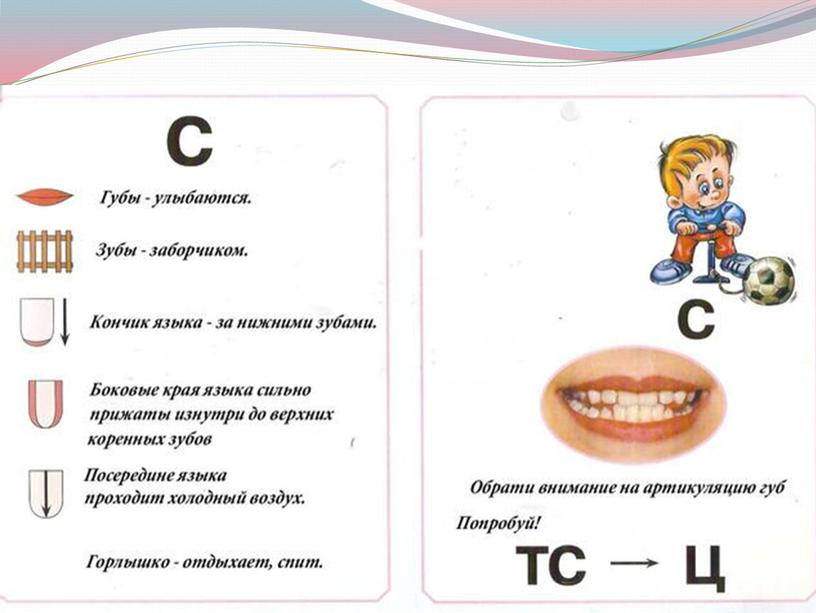 Презентация на тему "Постановка и автоматизация звука С"