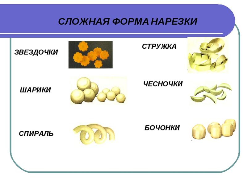 Презентация для урока производственного обучения "Первичная обработка  овощей"