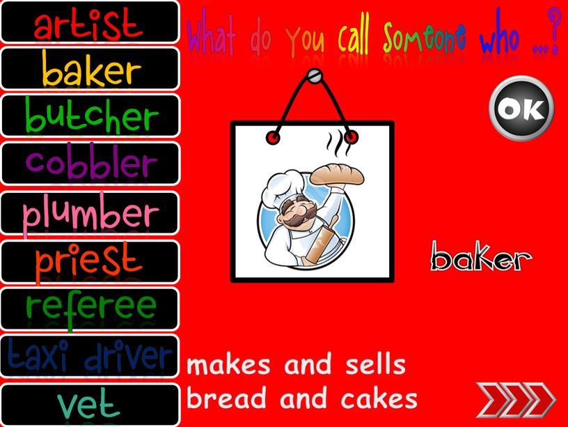 makes and sells bread and cakes