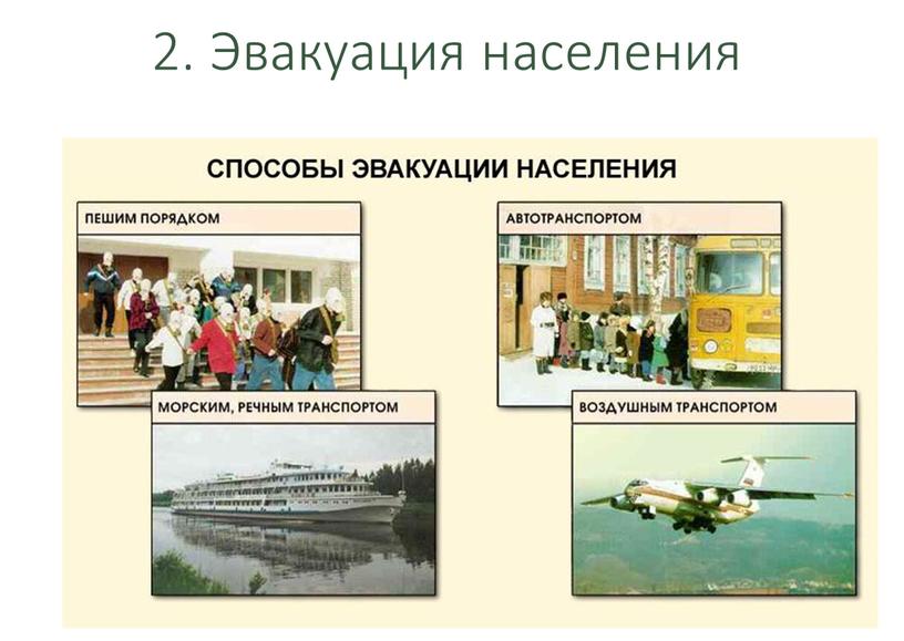 2. Эвакуация населения 16