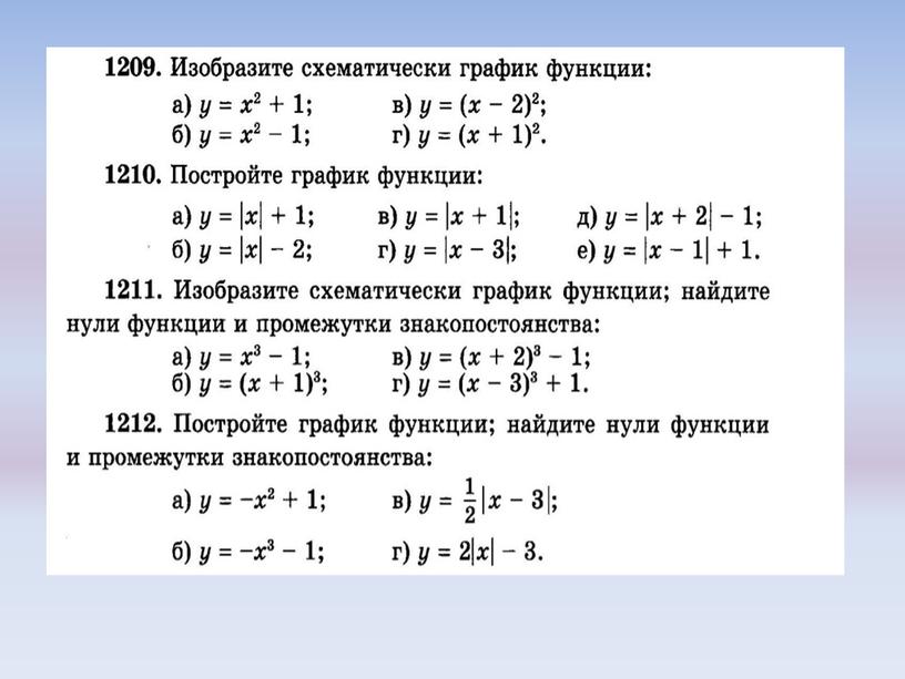 Алгебра_10.кл. Преобразования графика функции