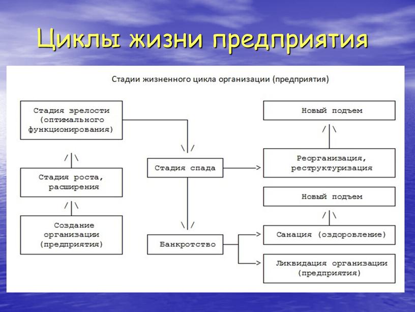 Циклы жизни предприятия