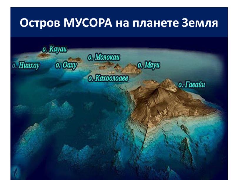 Остров МУСОРА на планете Земля