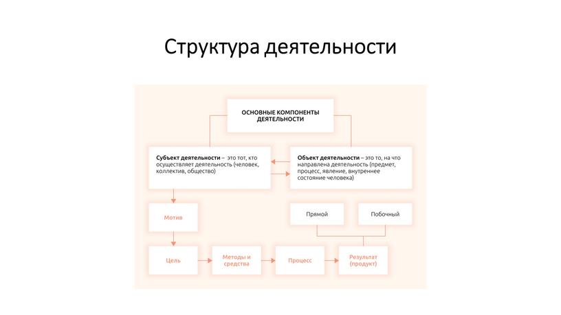 Структура деятельности