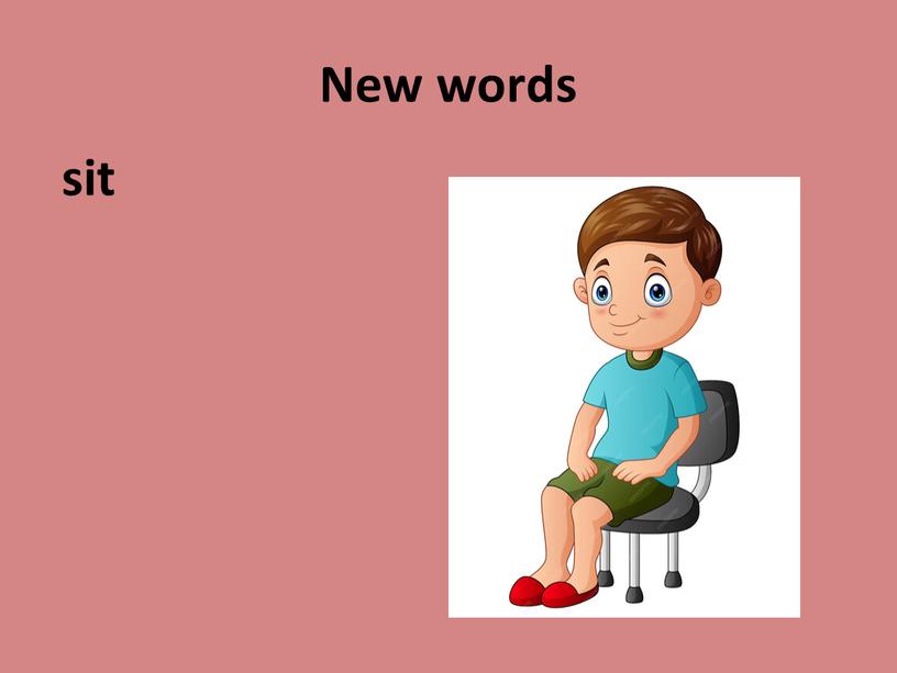 New words sit