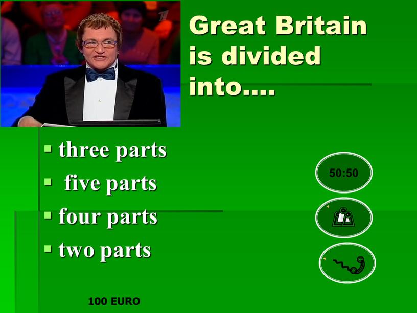 Great Britain is divided into…