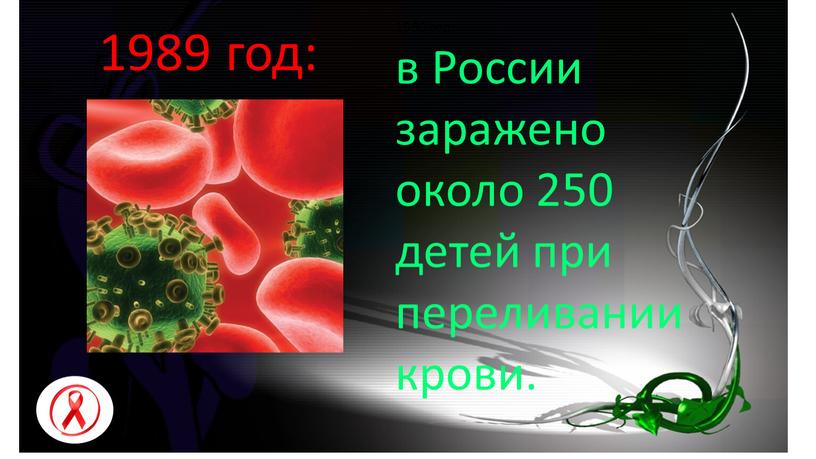 России заражено около 250 детей при переливании крови