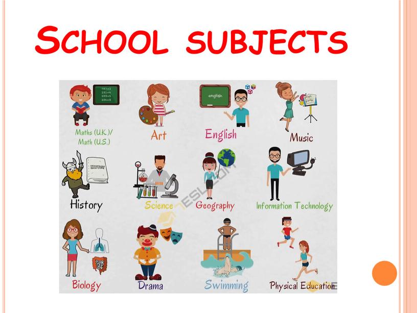 School subjects