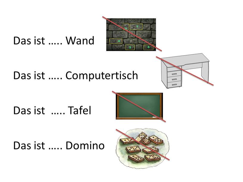 Das ist ….. Wand Das ist ….. Computertisch