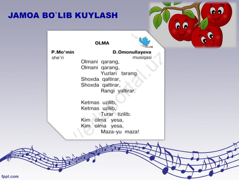 JAMOA BO`LIB KUYLASH