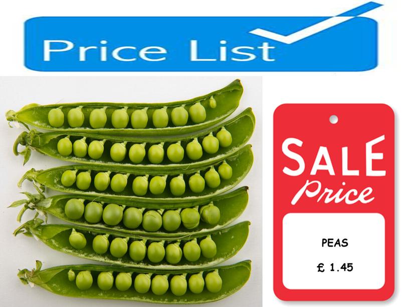 PEAS £ 1.45