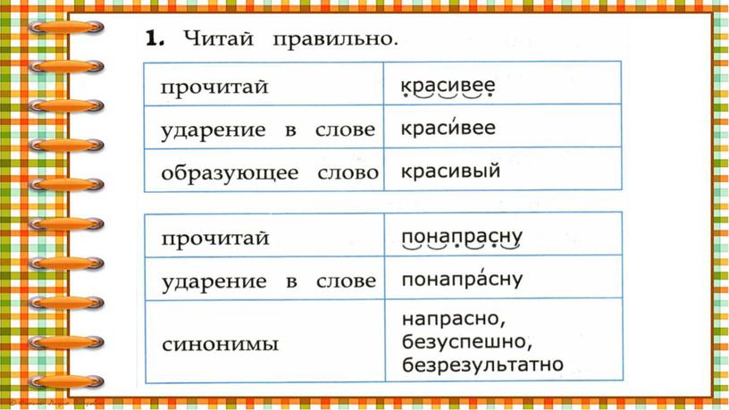 Презентация к курсу "Работа с текстом". 2 класс. Вариант 6.