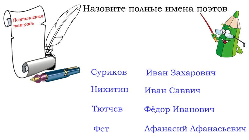 Суриков Иван Захарович Никитин