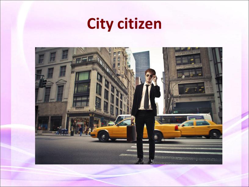 City citizen