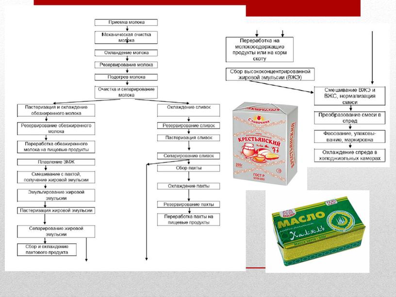 Арезентация по теме: Технологии производства молочных продуктов