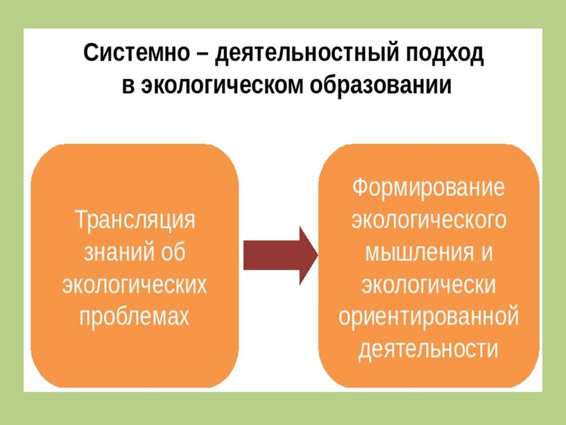 Практико-деятельностный компонент экологического воспитания обучающихся