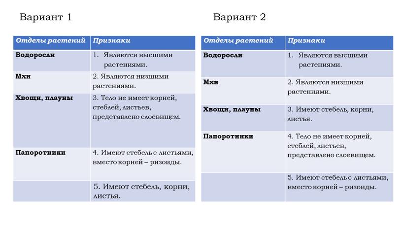 Вариант 1