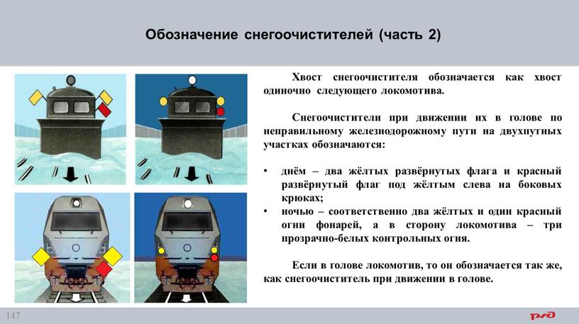 Обозначение снегоочистителей (часть 2)