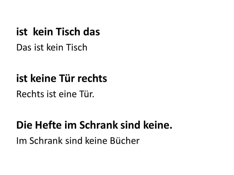 Tisch das Das ist kein Tisch ist keine