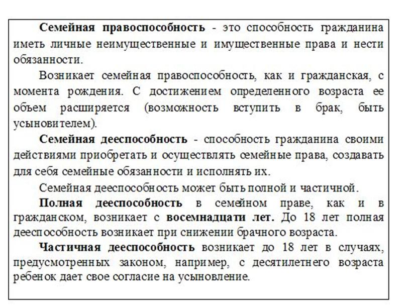 Презентация на тему: "Правовое регулирование отношений супругов".