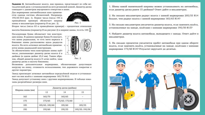 Профориентация на уроках математики