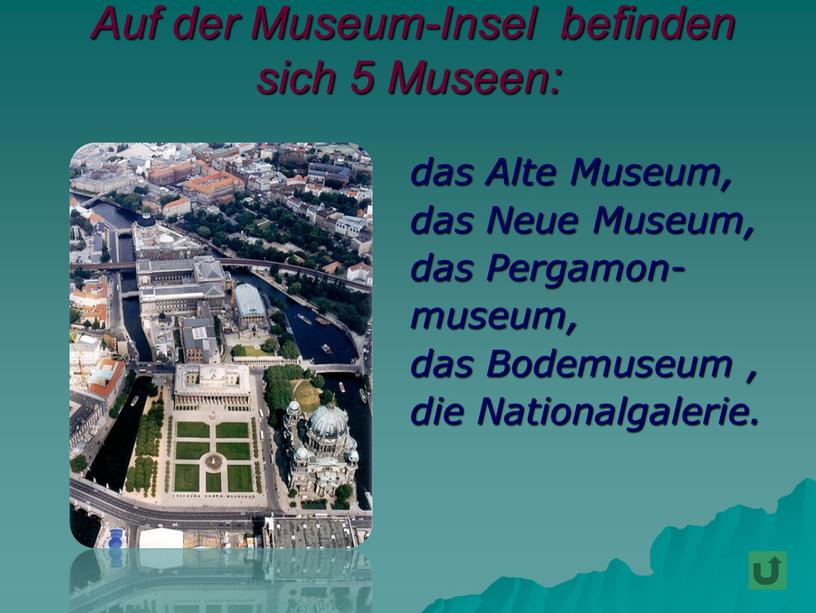 Auf der Museum-Insel befinden sich 5