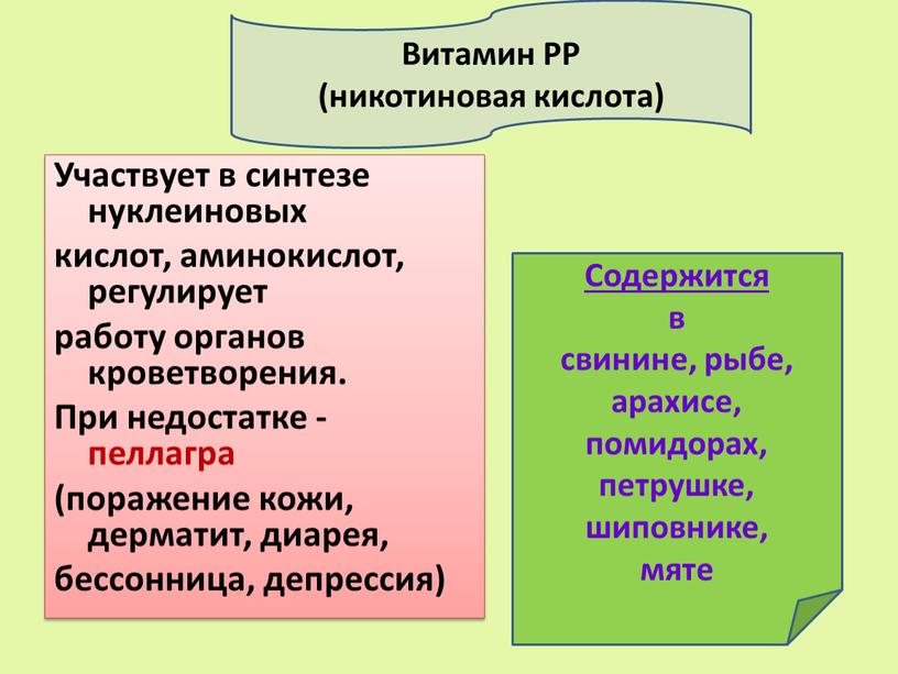 Участвует в синтезе нуклеиновых кислот, аминокислот, регулирует работу органов кроветворения