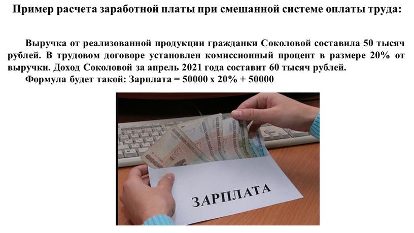 Выручка от реализованной продукции гражданки