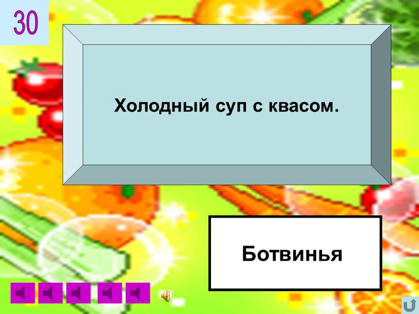 Ботвинья Холодный суп с квасом