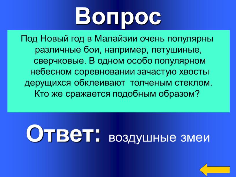 Вопрос Ответ: воздушные змеи Под