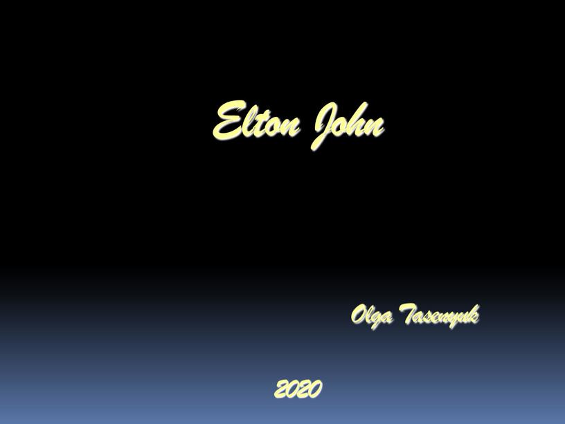 Elton John Olga