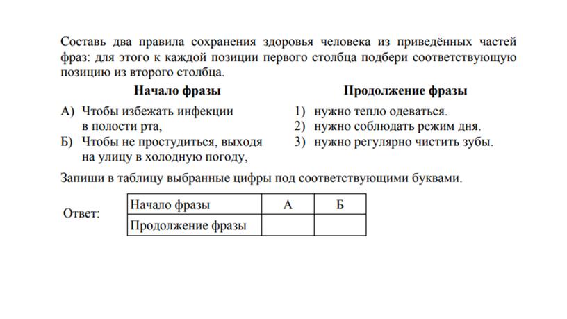 Подготовка к ВПР по окружающему миру