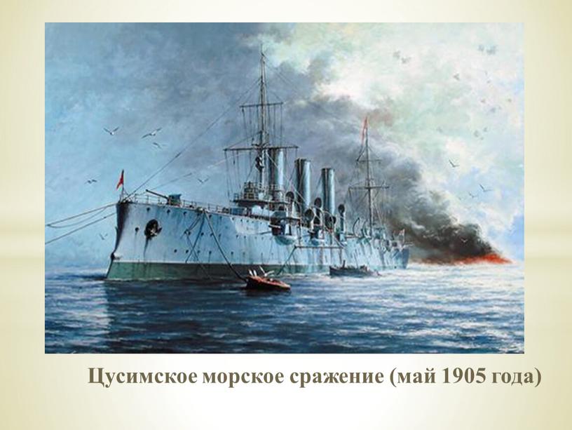 Цусимское морское сражение (май 1905 года)